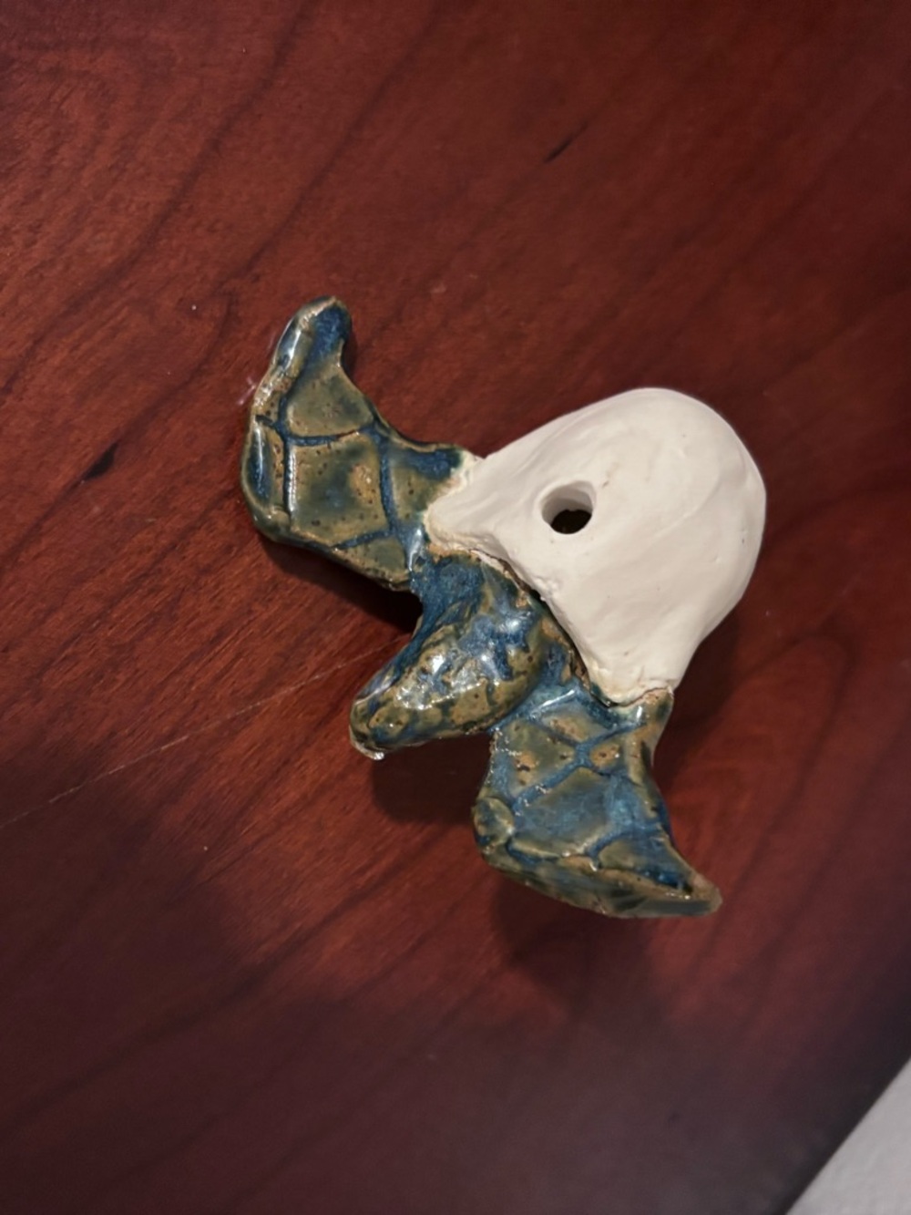 Handmade Ceramic/Clay Turtle 🐢 hatching from its shell - Picture 5 of 5